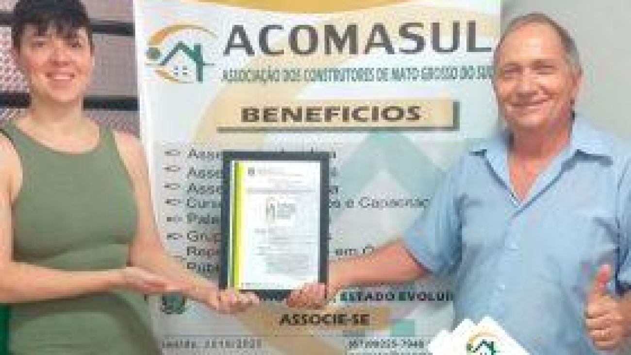 ACOMASUL AGORA É MARCA REGISTRADA