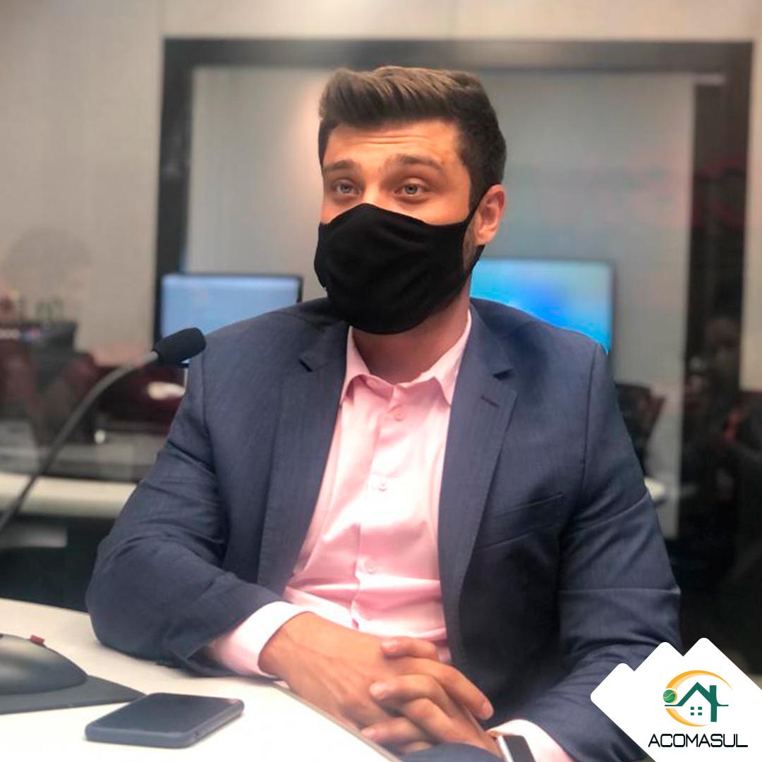 “Maior desafio vai ser com que órgãos governamentais reajustem as tabelas e avaliações dos imóveis”, destaca presidente da Acomasul